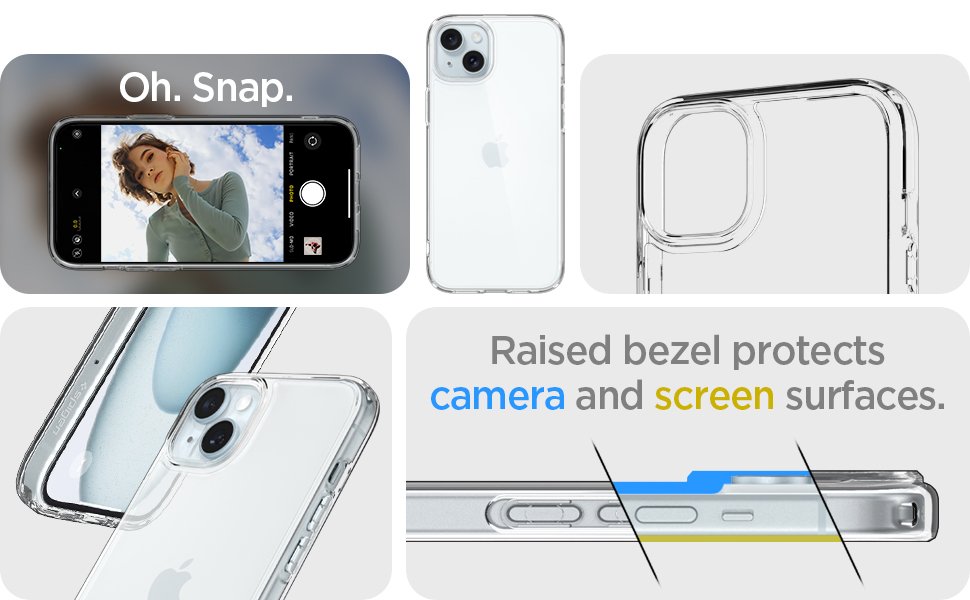 iPhone 15 (2023) Ultra Hybrid Crystal Clear