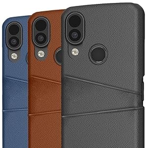 cat s62 pro case black brown navy slim wallet credit card slots id cover