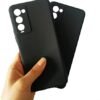 for 18P [6.80"] Case, Soft Silicone Bumper Shell Black Flexible Rubber Phone Protective Cases TPU Cover for 18P -Black