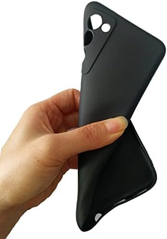 for 18P [6.80"] Case, Soft Silicone Bumper Shell Black Flexible Rubber Phone Protective Cases TPU Cover for 18P -Black