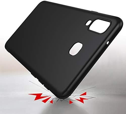 for F3 Pro 5G [6.58"] Case, Soft Silicone Bumper Shell Black Flexible Rubber Phone Protective Cases TPU Cover for F3 Pro 5G -Black