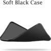 for F3 Pro 5G [6.58"] Case, Soft Silicone Bumper Shell Black Flexible Rubber Phone Protective Cases TPU Cover for F3 Pro 5G -Black