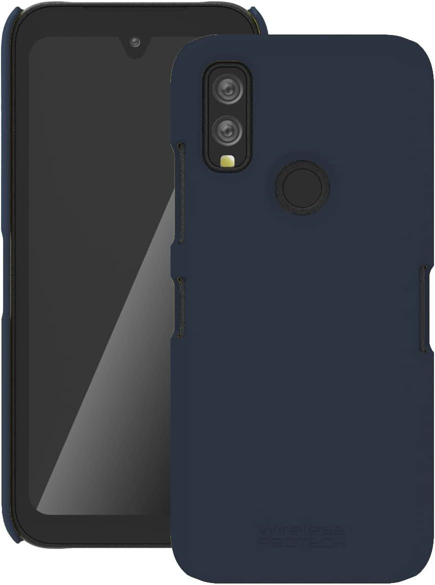 Case Compatible with DuraSport 5G Phone Model C6930. Durable Slim Smooth Finish Shell Case (Black)