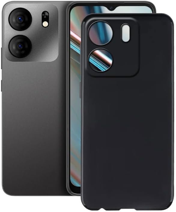 Phone Case for  5 B160V (6.56"), TPU Shockproof Bumper Shell, 360° Drop Protection Shell Ultra-Thin Soft Silicone Cover for  5 B160V - Black