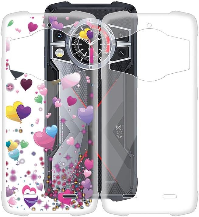 51-2cTqTEOL._AC for 9 (6.58") Case, Shockproof Protective Black Case Soft Silicone Bumper Shell 2 Black Flexible Rubber Phone Protective Cases TPU Cover