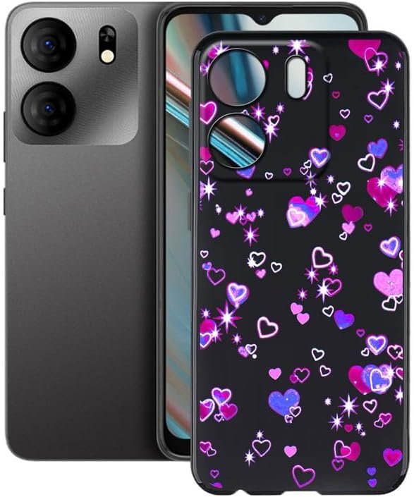 Phone Case for  5 B160V (6.56"), TPU Shockproof Bumper Shell, 360° Drop Protection Shell Ultra-Thin Soft Silicone Cover for  5 B160V - Black