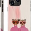 Innovatemee Case Compatible with iPhone 15 Pro Max,Almond Blossoms Artwork Phone Case for iPhone 15 Pro Max,Cases for Girls and Boys,Fall Prevention Hybrid 2-Layer Hard Shell Phone Case