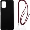 C300 4G Case + Universal Mobile Phone Lanyards, Crossbody Soft Strap Silicone TPU Cover Bumper Shell for C300 4G (6.52”)