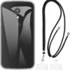 G 2nd Gen Case + Universal Mobile Phone Lanyards, Neck/Crossbody Soft Strap Silicone TPU Cover Bumper Shell for G2 (5”)