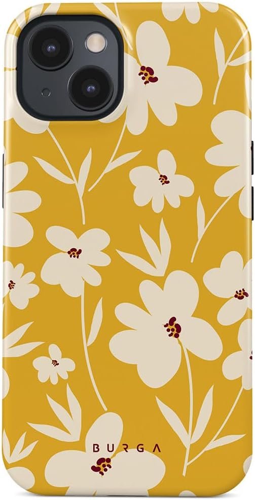 Phone Case Compatible with iPhone 14 Plus - Hybrid 2-Layer Hard Shell + Silicone Protective Case - Blue Hearts Love Kiss Amor - Scratch-Resistant Shockproof Cover