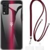 V+ 5G Case + Universal Mobile Phone Lanyards, Neck/Crossbody Soft Strap Silicone TPU Cover Bumper Shell for  V+ 5G (6.82”)