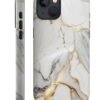 51LLfLN9ieL._AC_SL1000 Phone Case Compatible with iPhone 14 Plus Case,Hybrid 2 Layer PC Hard Shell + Silicone Protective Case, White Gold Marble Scratch-Resistant Shockproof Cover for iPhone 14 Plus