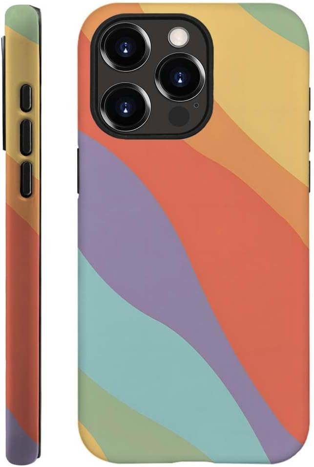 51NzmIKAQaL._AC_SL1000 Compatible with for iPhone 14 Pro Max,Watercolor Floral Shell Phone Case for Girl Women Boy Men,Scratch Resistant Shockproof Cover Case for iPhone 14 Pro Max