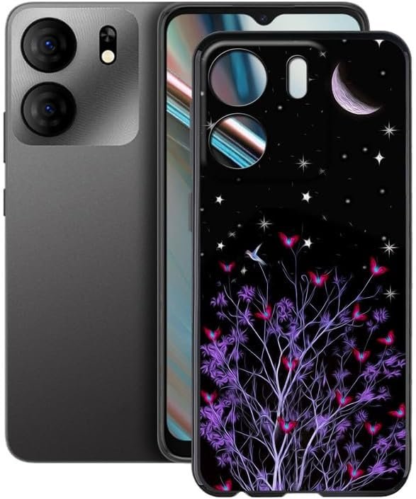 Phone Case for  5 B160V (6.56"), TPU Shockproof Bumper Shell, 360° Drop Protection Shell Ultra-Thin Soft Silicone Cover for  5 B160V - Black