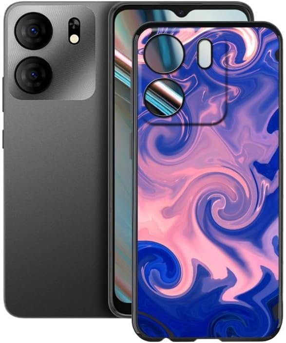 Phone Case for  5 B160V (6.56"), TPU Shockproof Bumper Shell, 360° Drop Protection Shell Ultra-Thin Soft Silicone Cover for  5 B160V - Black