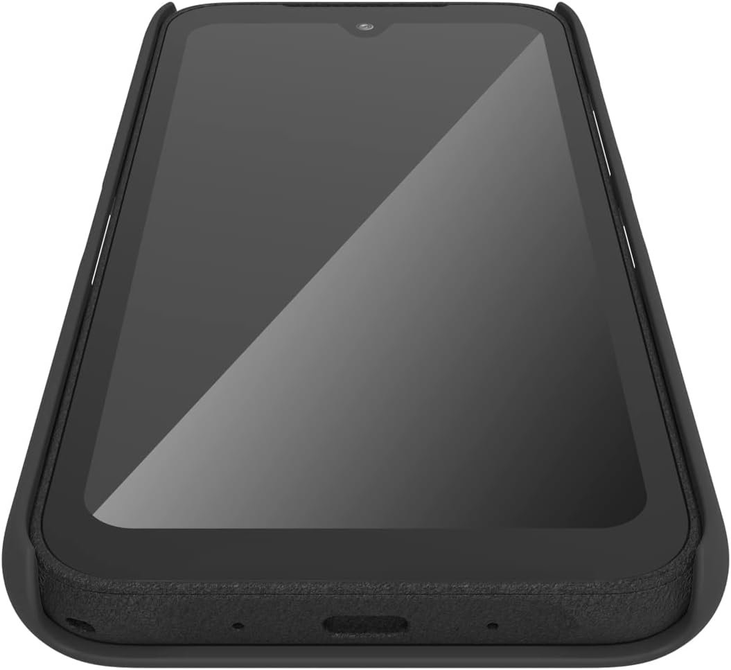 Case Compatible with DuraSport 5G Phone Model C6930. Durable Slim Smooth Finish Shell Case (Black)