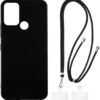C22 Case + Universal Mobile Phone Lanyards, Neck/Crossbody Soft Strap Silicone TPU Cover Bumper Shell for C22 (6.5”)