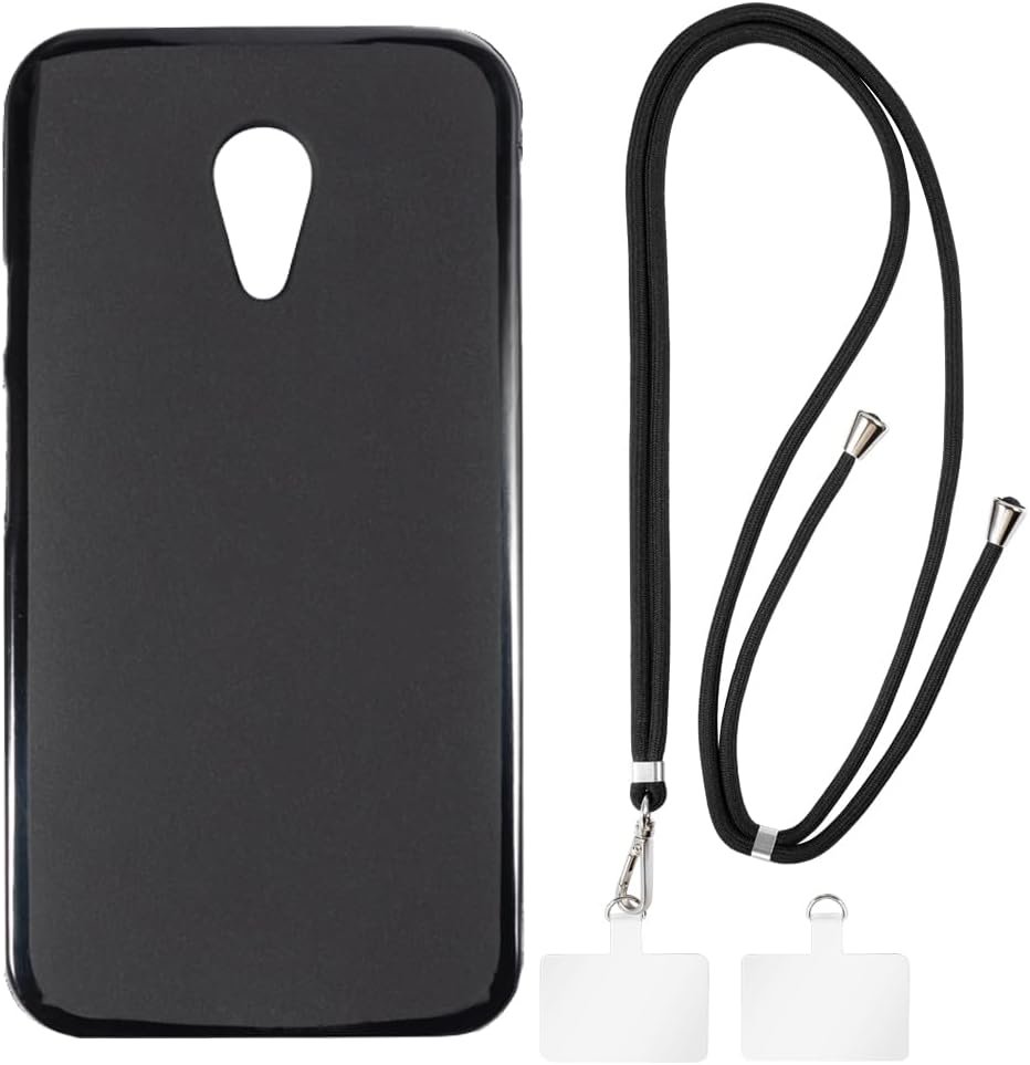 G 2nd Gen Case + Universal Mobile Phone Lanyards, Neck/Crossbody Soft Strap Silicone TPU Cover Bumper Shell for G2 (5”)