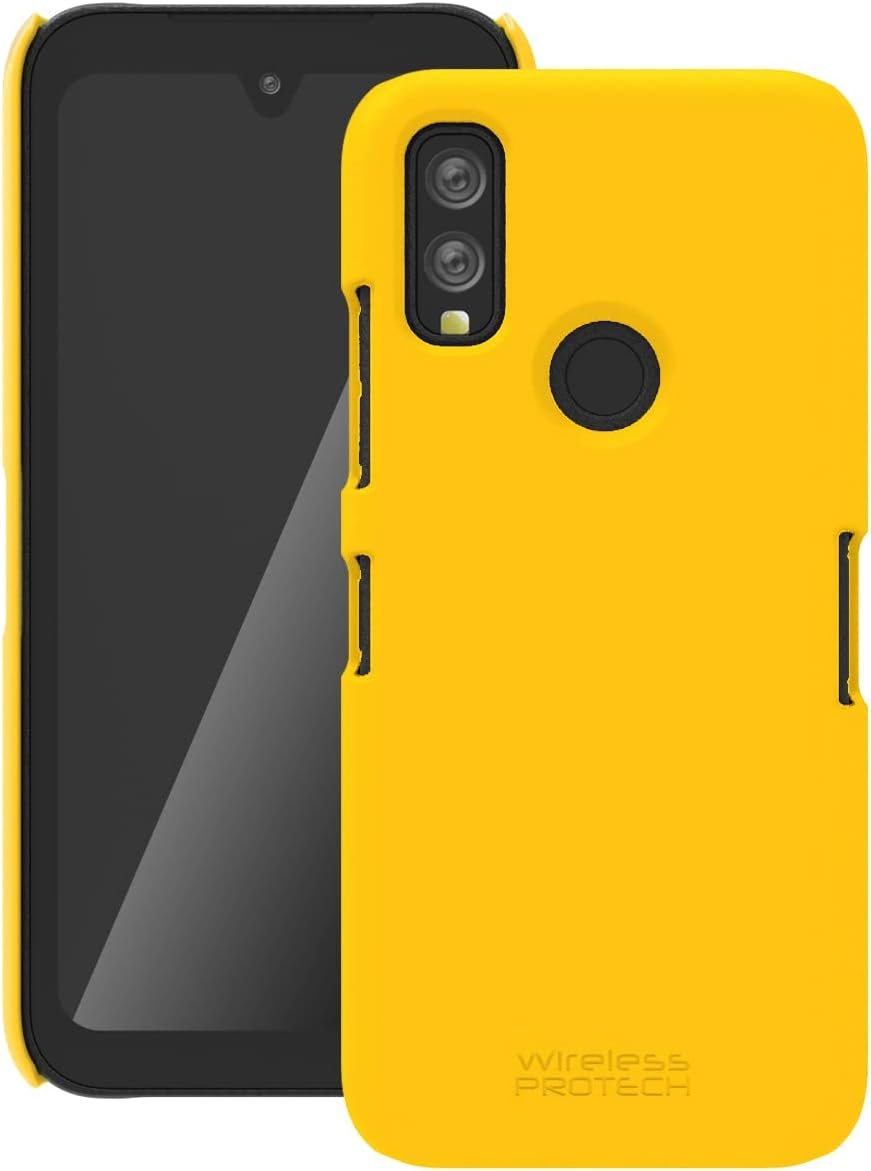 Case Compatible with DuraSport 5G Phone Model C6930. Durable Slim Smooth Finish Shell Case (Black)