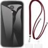 G 2nd Gen Case + Universal Mobile Phone Lanyards, Neck/Crossbody Soft Strap Silicone TPU Cover Bumper Shell for G2 (5”)