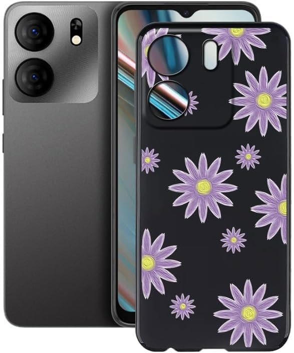 Phone Case for  5 B160V (6.56"), TPU Shockproof Bumper Shell, 360° Drop Protection Shell Ultra-Thin Soft Silicone Cover for  5 B160V - Black