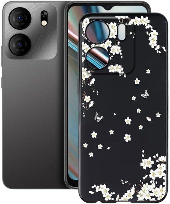 Phone Case for  5 B160V (6.56"), TPU Shockproof Bumper Shell, 360° Drop Protection Shell Ultra-Thin Soft Silicone Cover for  5 B160V - Black