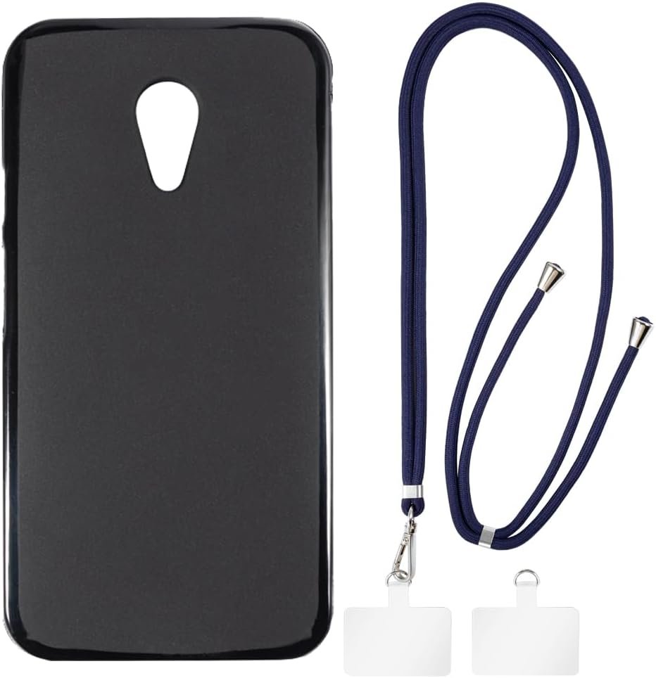 G 2nd Gen Case + Universal Mobile Phone Lanyards, Neck/Crossbody Soft Strap Silicone TPU Cover Bumper Shell for G2 (5”)
