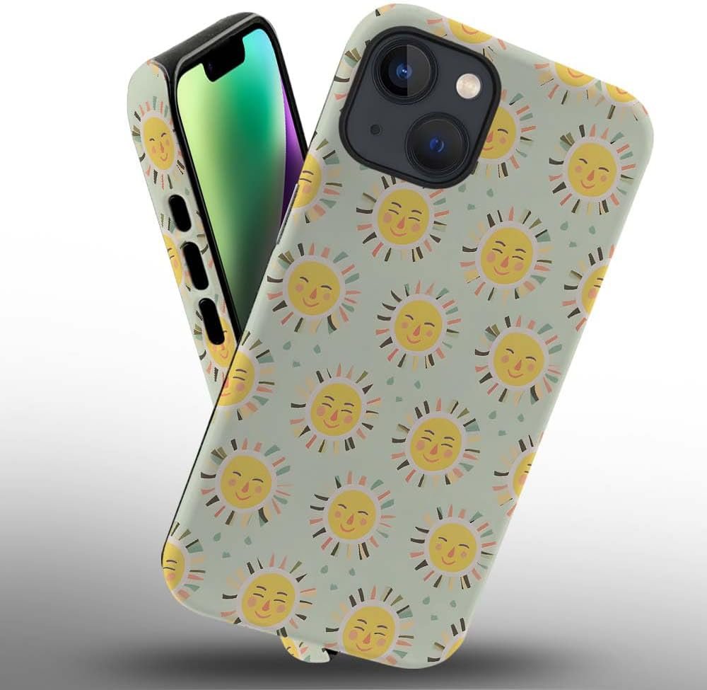 610xweIFFOL._AC_SL1000 Phone Case Compatible with iPhone 14 Plus Case,Hybrid 2 Layer PC Hard Shell + Silicone Protective Case, White Gold Marble Scratch-Resistant Shockproof Cover for iPhone 14 Plus