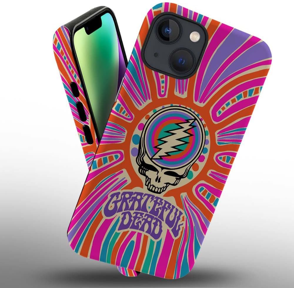 611chDz4qIL._AC_SL1000 Phone Case Compatible with iPhone 14 Plus Case,Hybrid 2 Layer PC Hard Shell + Silicone Protective Case, White Gold Marble Scratch-Resistant Shockproof Cover for iPhone 14 Plus