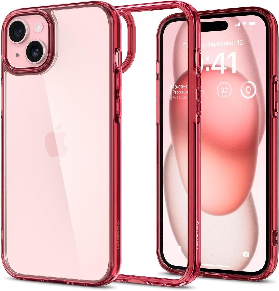 For iPhone 15 Case (2023) [Anti-Yellowing], [Military-Grade Protection] - Crystal Clear