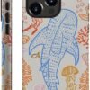 616Wm4fJguL._AC_SL1000 Compatible with for iPhone 14 Pro Max,Watercolor Floral Shell Phone Case for Girl Women Boy Men,Scratch Resistant Shockproof Cover Case for iPhone 14 Pro Max