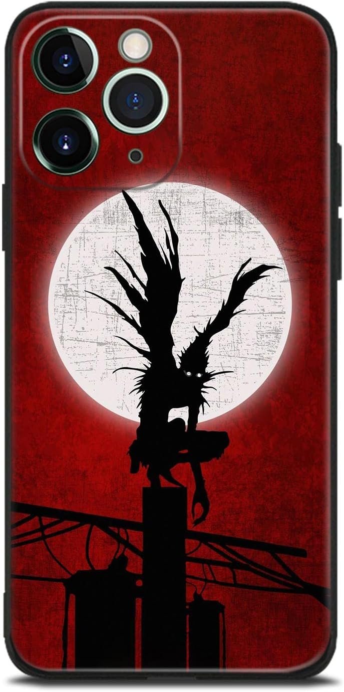 61BNGDjcIOL._AC_SL1500 Japanese Anime Design Pattern Non-Slip Shockproof Protective Manga Shell Cover Anti-Drop Cell Phone Cases (for iPhone 11)