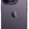 Phone Case for iPhone 13 Phone Case Minimalist Protective Shock Absorption Aerospace Grade Aluminum Shells + Elastomer Inlays Easy Fit (Aluminum Metal Purple)