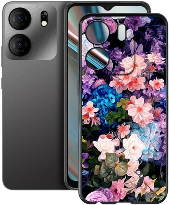 Phone Case for  5 B160V (6.56"), TPU Shockproof Bumper Shell, 360° Drop Protection Shell Ultra-Thin Soft Silicone Cover for  5 B160V - Black