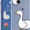 for iPhone 13 Case, Cute Kawaii Panda Pink Liquid Silicone Slim Fit Soft Gel Rubber Protective Phone Cover for Women Girls