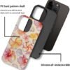 61D5p0sUbdL._AC_SL1000 Compatible with for iPhone 14 Pro Max,Watercolor Floral Shell Phone Case for Girl Women Boy Men,Scratch Resistant Shockproof Cover Case for iPhone 14 Pro Max