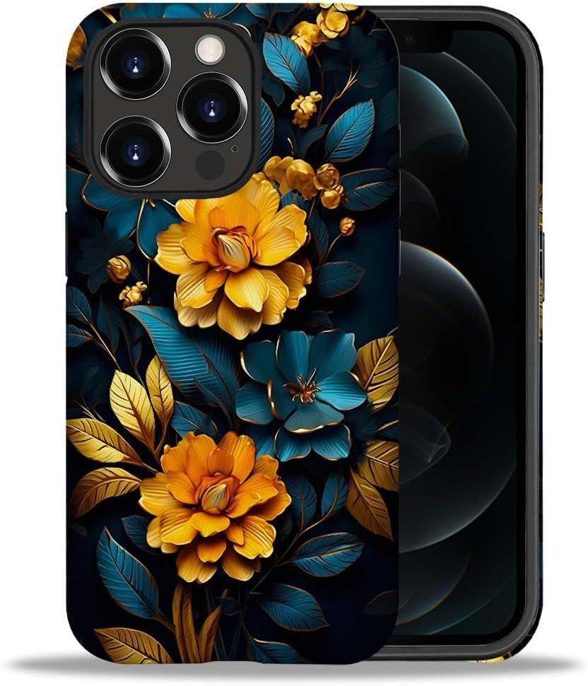 Case Compatible with iPhone 11,Colorful Marble 2 in 1 Phone Case for Women Men,Soft TPU and PC Hard Shell Mixed Two-Layer Protective Phone Case for 11 6.1 Inch