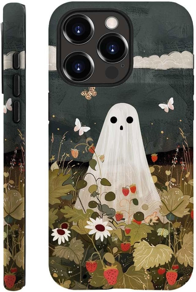 Innovatemee Case Compatible with iPhone 15 Pro Max,Almond Blossoms Artwork Phone Case for iPhone 15 Pro Max,Cases for Girls and Boys,Fall Prevention Hybrid 2-Layer Hard Shell Phone Case