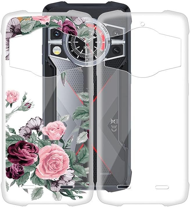 61IH8It3kpL._AC for 9 (6.58") Case, Shockproof Protective Black Case Soft Silicone Bumper Shell 2 Black Flexible Rubber Phone Protective Cases TPU Cover