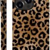 61K33v1uv6L._AC_SL1000 for iPhone 11 Case,HH2 Cheetah Print Leopard Hybrid 2 Layer Hard Shell Design Pattern Protective Silicone Case