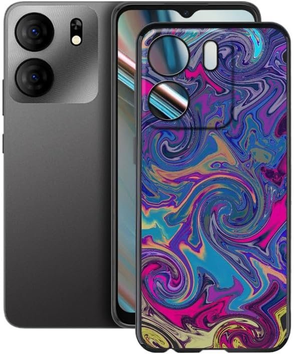 Phone Case for  5 B160V (6.56"), TPU Shockproof Bumper Shell, 360° Drop Protection Shell Ultra-Thin Soft Silicone Cover for  5 B160V - Black