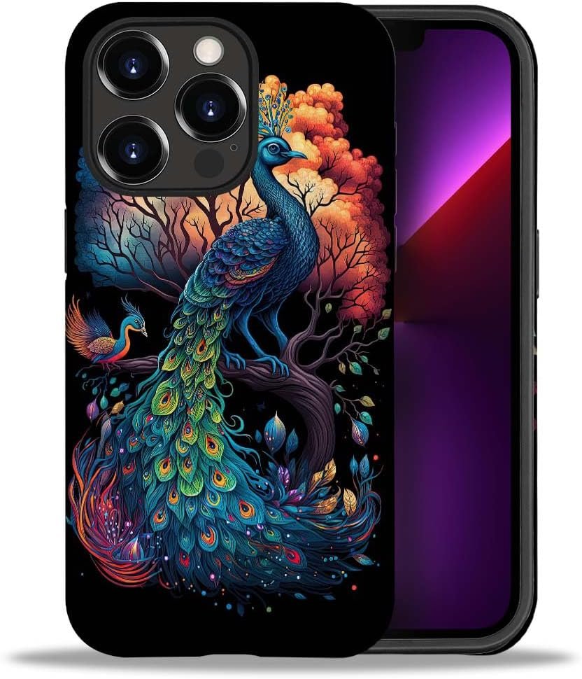 Case Compatible with iPhone 11,Colorful Marble 2 in 1 Phone Case for Women Men,Soft TPU and PC Hard Shell Mixed Two-Layer Protective Phone Case for 11 6.1 Inch