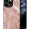 Case Compatible with iPhone 11,Colorful Marble 2 in 1 Phone Case for Women Men,Soft TPU and PC Hard Shell Mixed Two-Layer Protective Phone Case for 11 6.1 Inch