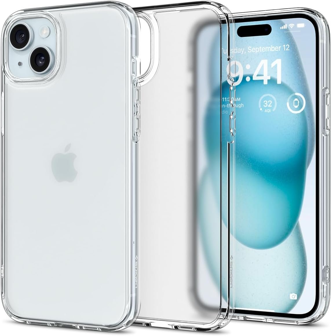 For iPhone 15 Case (2023) [Anti-Yellowing], [Military-Grade Protection] - Crystal Clear