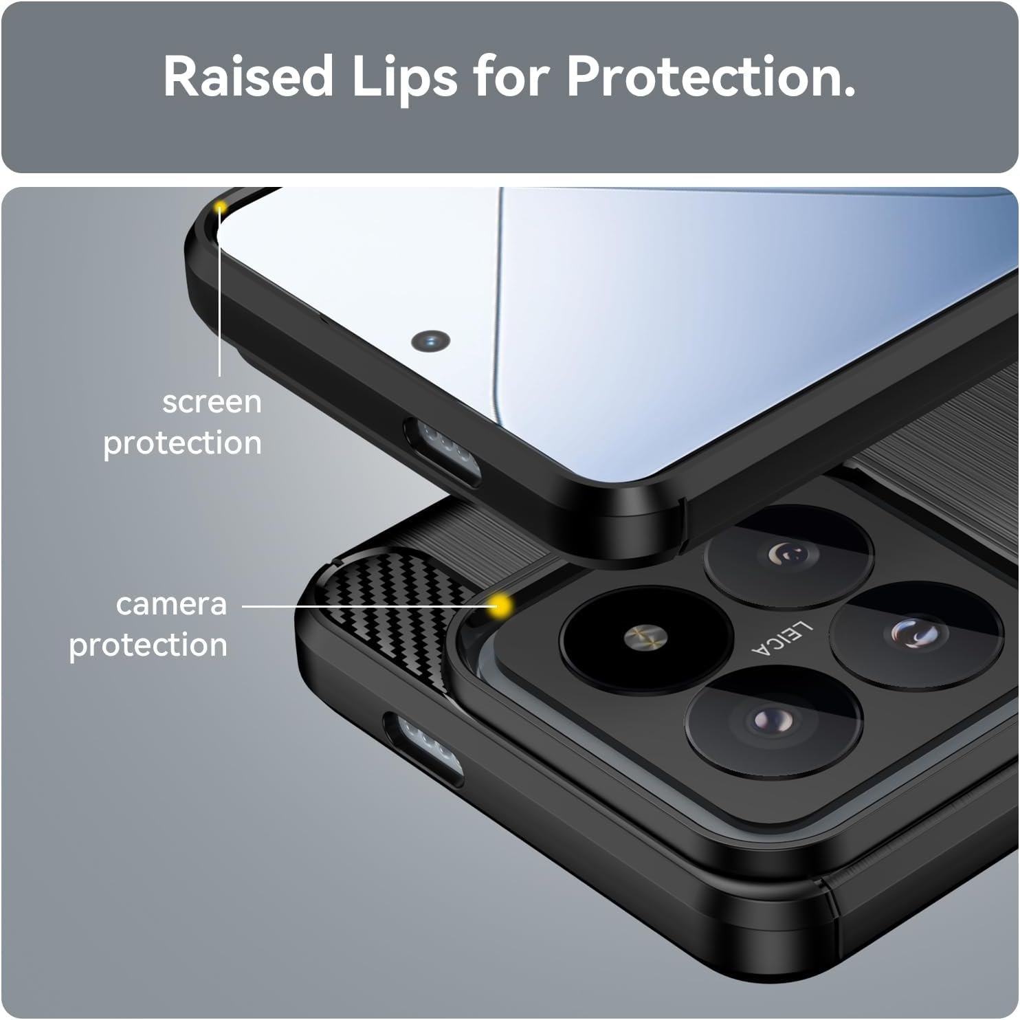 Compatible with G 5G 2023 Case,Compatible with G Power 5G 2023 Full Protection Shockproof TPU Soft Shell Cell Phone Case Cover Black