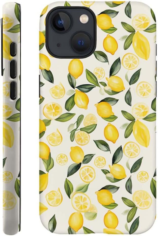 Case Compatible with for iPhone 13,Forest Lake Mountain Watercolor Phone Case Hybrid 2-Layer Hard Shell,Shockproof Soft for Girl Women Boy Men,Case for iPhone 13