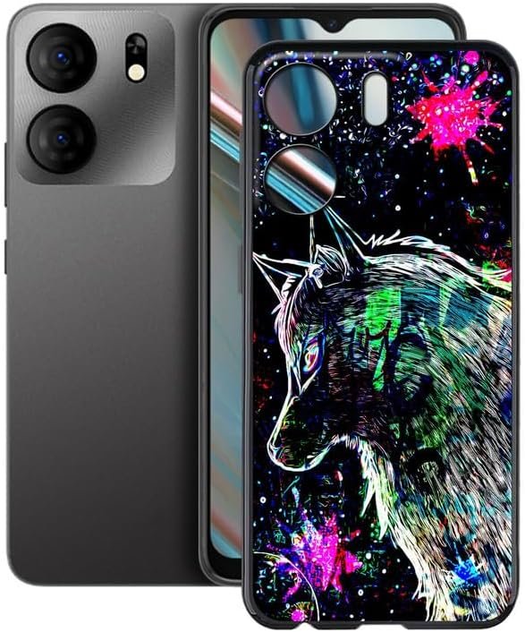 Phone Case for  5 B160V (6.56"), TPU Shockproof Bumper Shell, 360° Drop Protection Shell Ultra-Thin Soft Silicone Cover for  5 B160V - Black