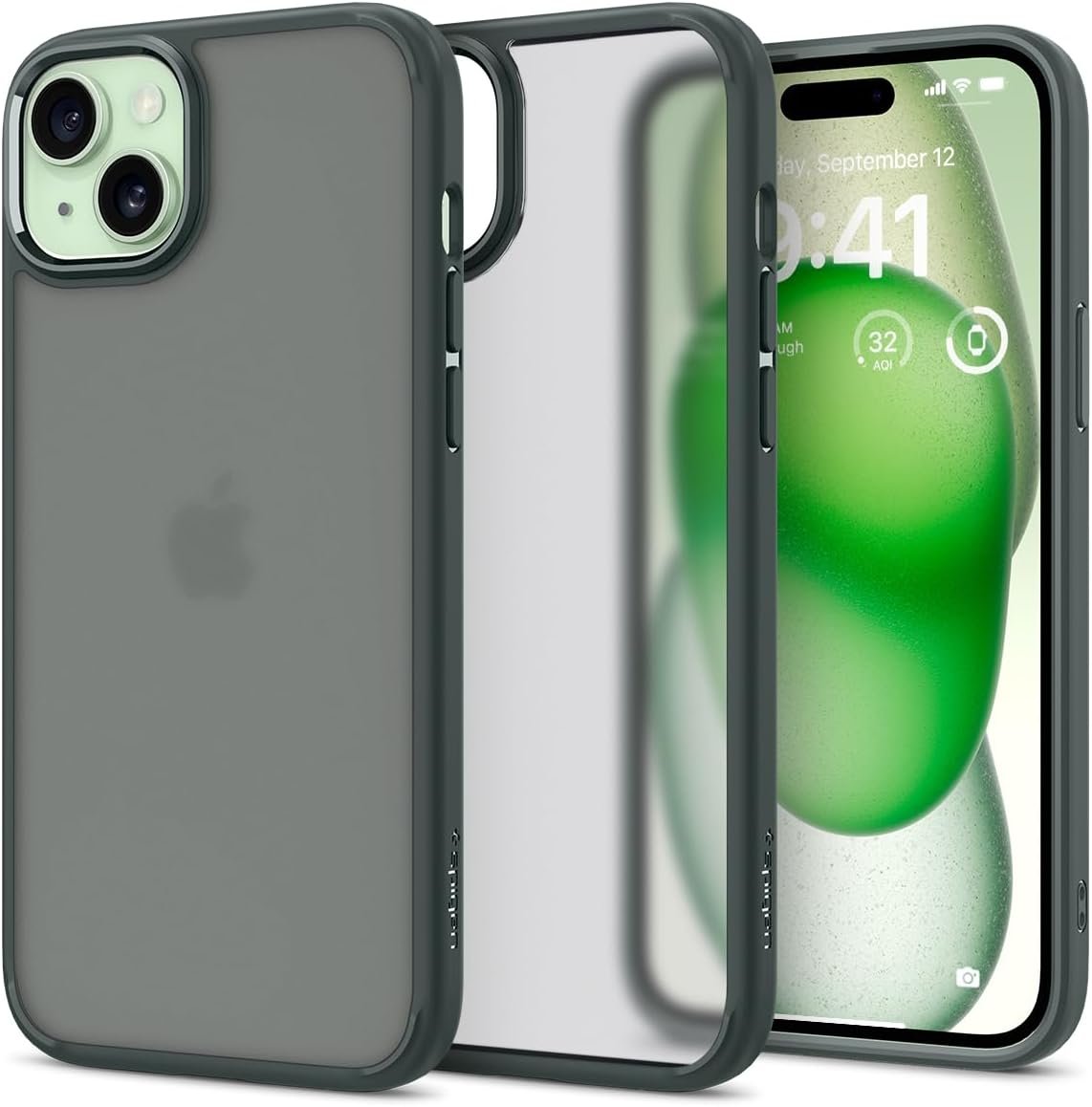 For iPhone 15 Case (2023) [Anti-Yellowing], [Military-Grade Protection] - Crystal Clear