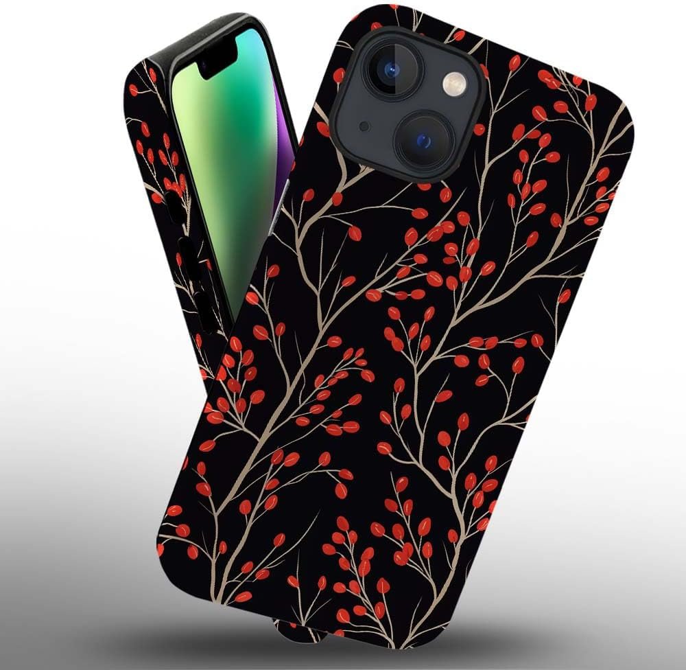 61YgaRwJDNL._AC_SL1000 Phone Case Compatible with iPhone 14 Plus Case,Hybrid 2 Layer PC Hard Shell + Silicone Protective Case, White Gold Marble Scratch-Resistant Shockproof Cover for iPhone 14 Plus