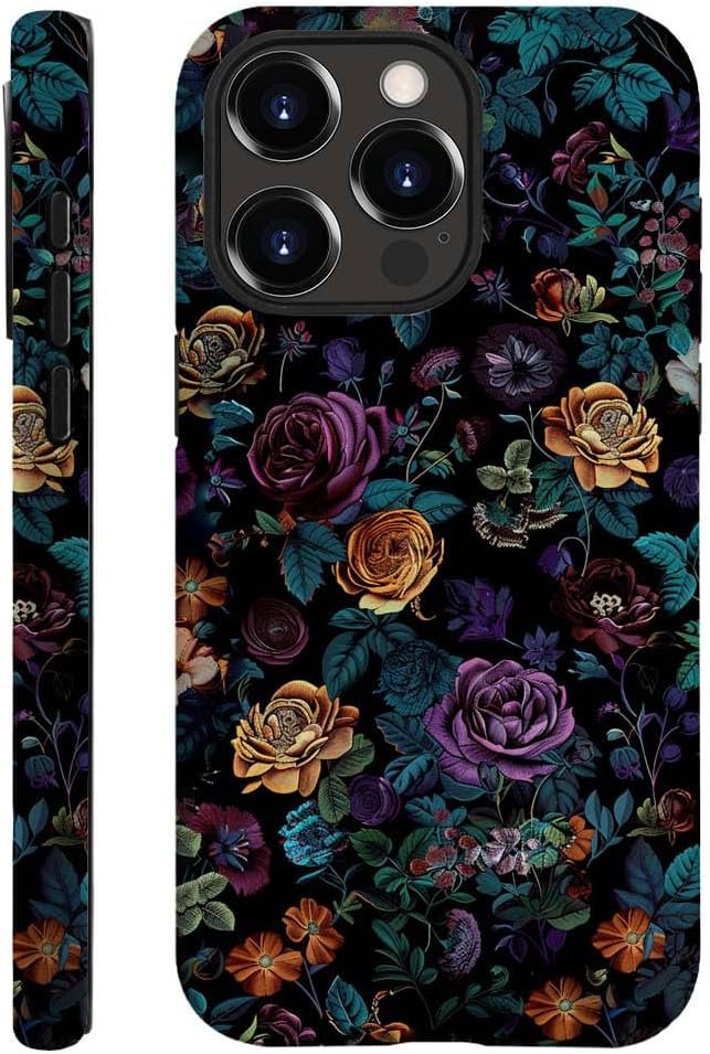 61abp9N1myL._AC_SL1000 Innovatemee Case Compatible with iPhone 14 Pro Max,Vintage Sun and Star Artwork Phone Case for iPhone 14 Pro Max,Cases for Girls and Boys,Fall Prevention Hybrid 2-Layer Hard Shell Phone Case